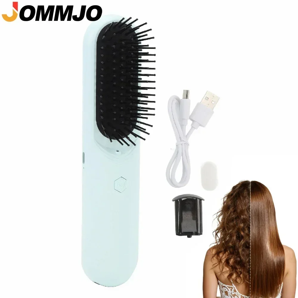 Hair Care Frizzy Hair - Buharlı Elektrikli Saç Düzleştirici Fırça, Kabarık