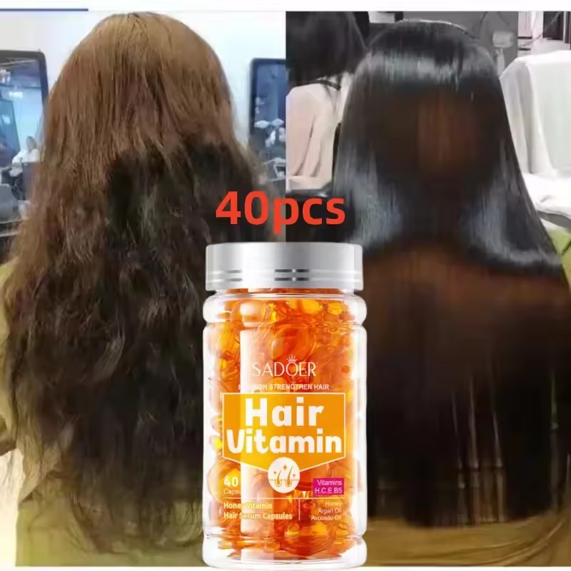 Hair Care Honey - 40 Adet Saç Vitamin Kapsül Yağı