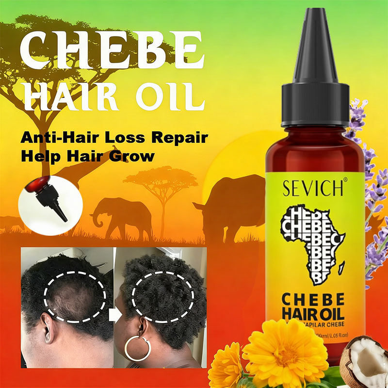 Hair Care Frizzy Hair - Chebe Hızlı Saç Uzatma Yağı Afrika
