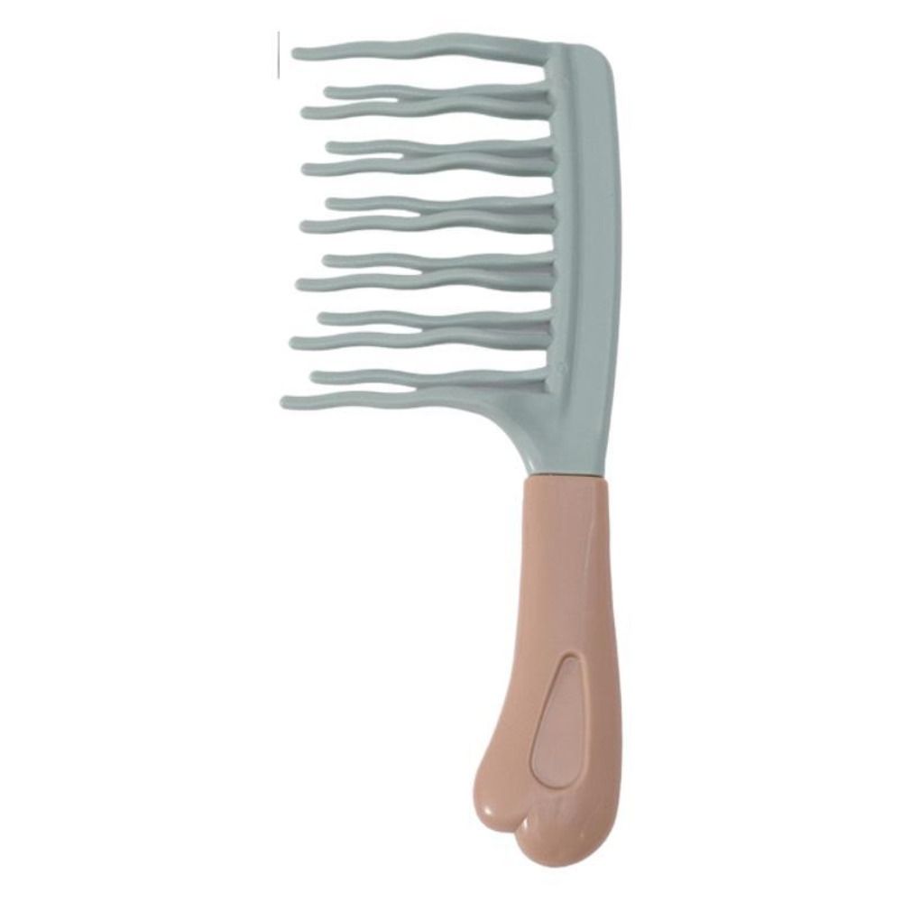 Hair Care Long Hair - Temizlemesi Kolay Çift Sıralı Büyük Dişli