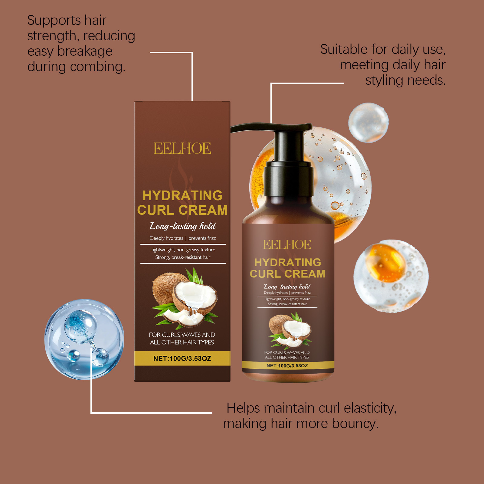 Dalgalı ve Kıvırcık Saçlar İçi - Hair Care Long Hair incelemesi ve fiyatı