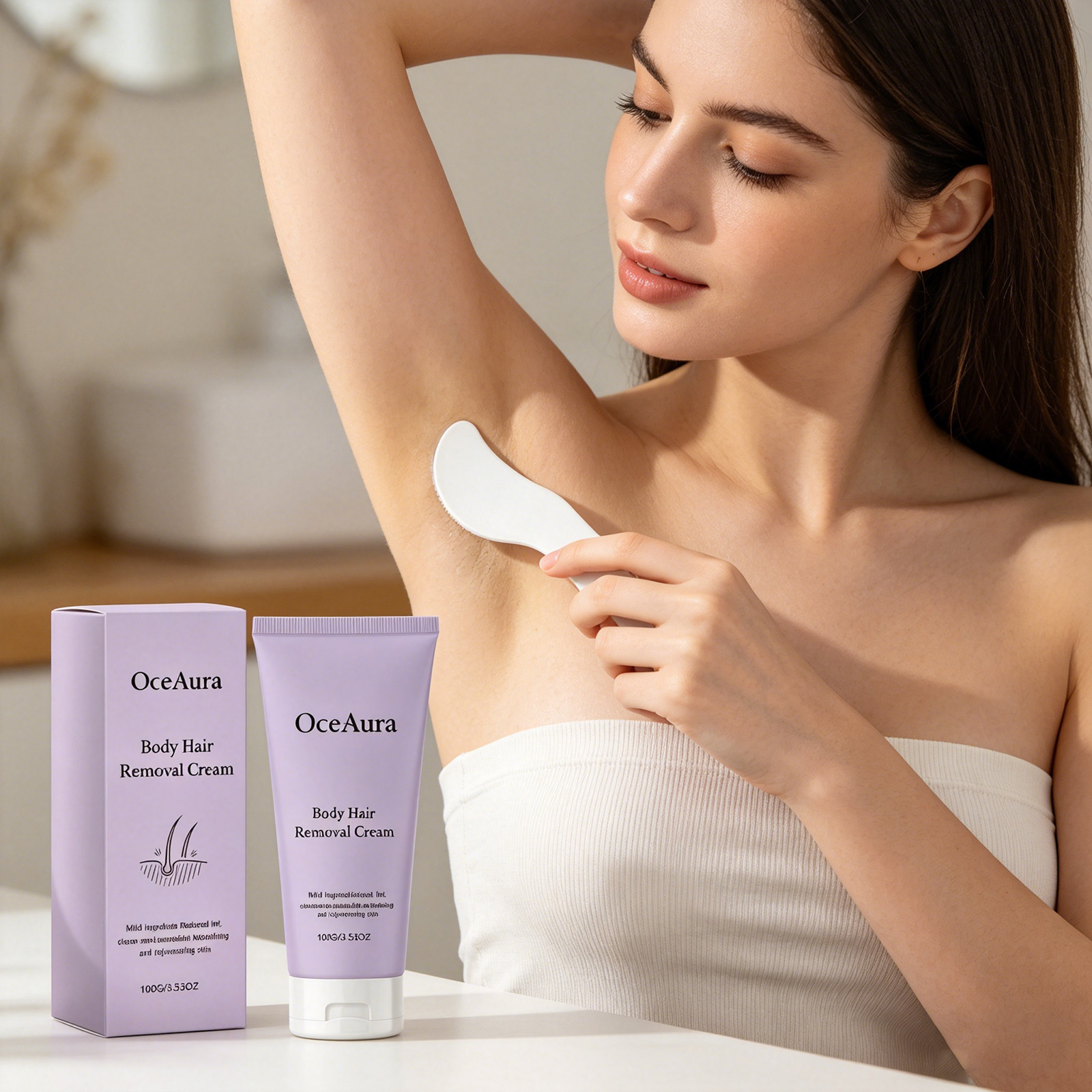 OceAura Vücut Tüy Dökücü Krem  - Hair Care Honey incelemesi ve fiyatı