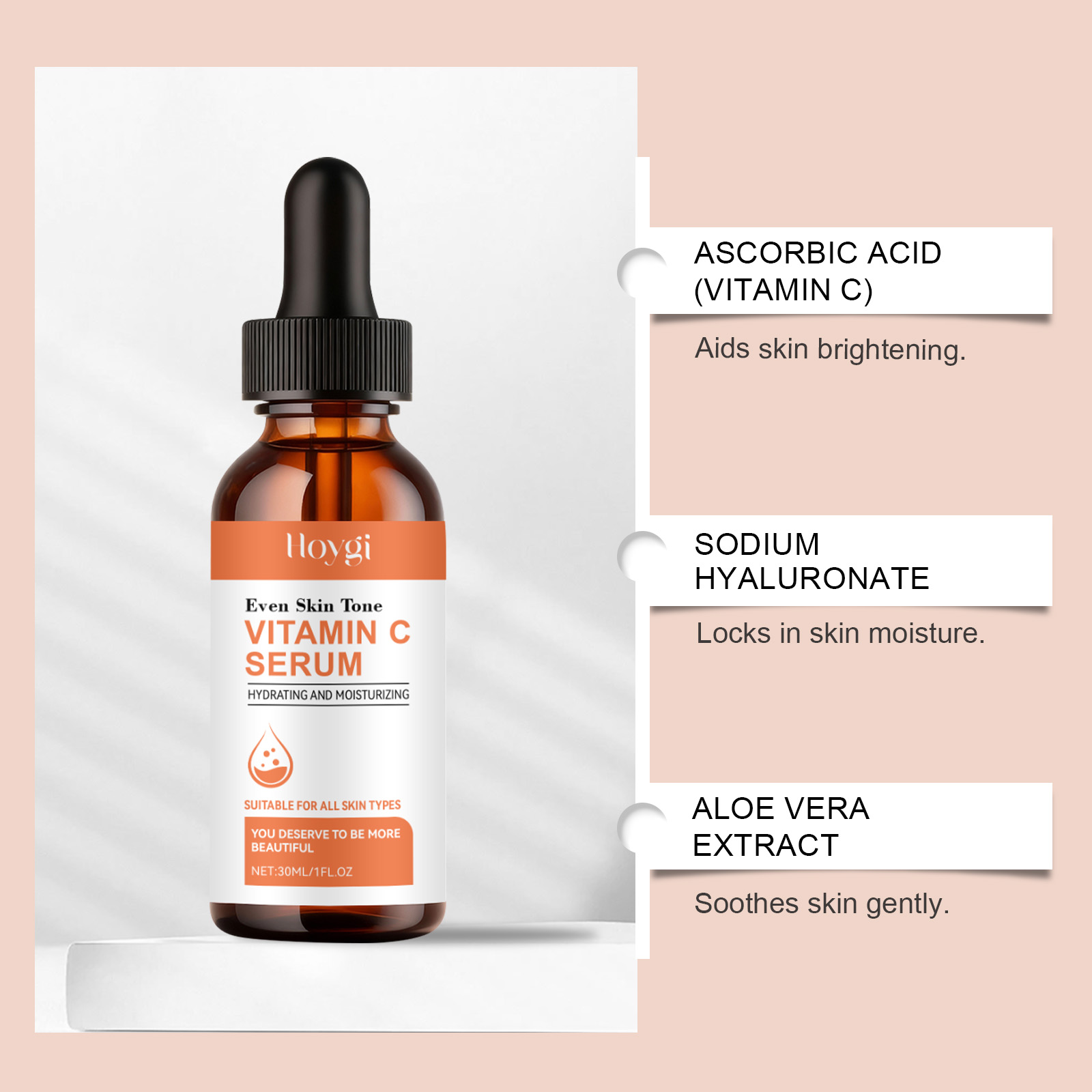 Yüz için C Vitamini Serumu Hya - Silk Press Serum incelemesi ve fiyatı